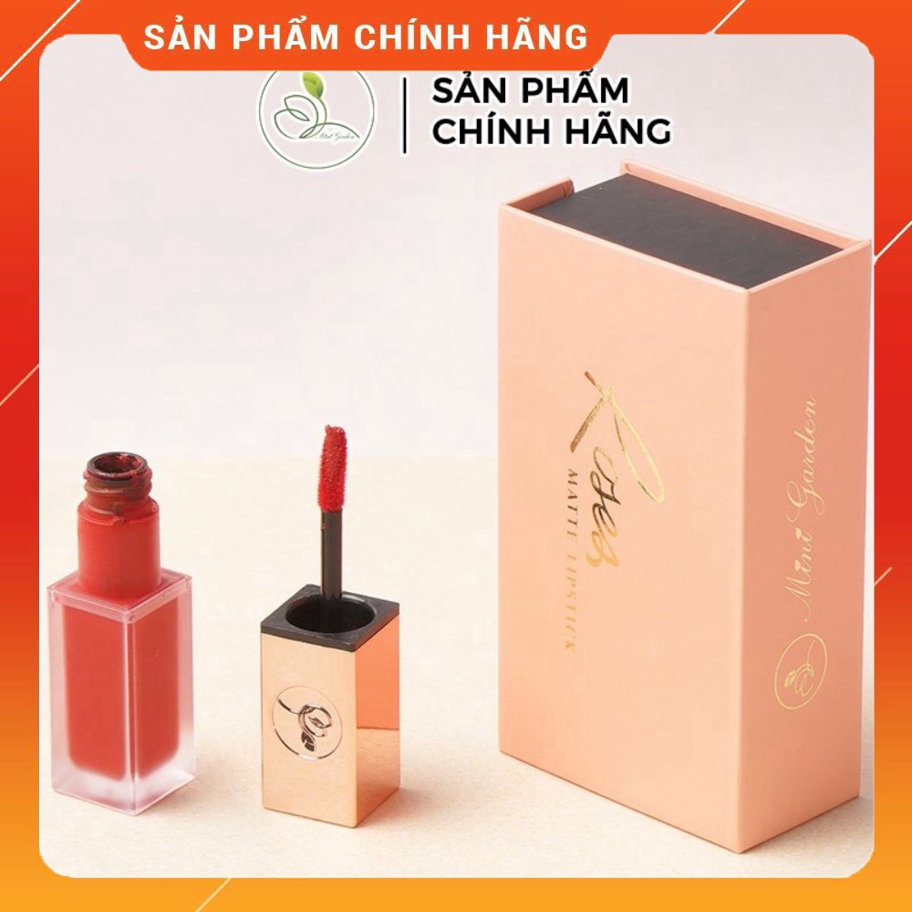 Son Kem Lì ROSES MATTE LIPSTICK Minigarden Không Trôi Màu Son Trong 8 Tiếng Siêu Đẹp