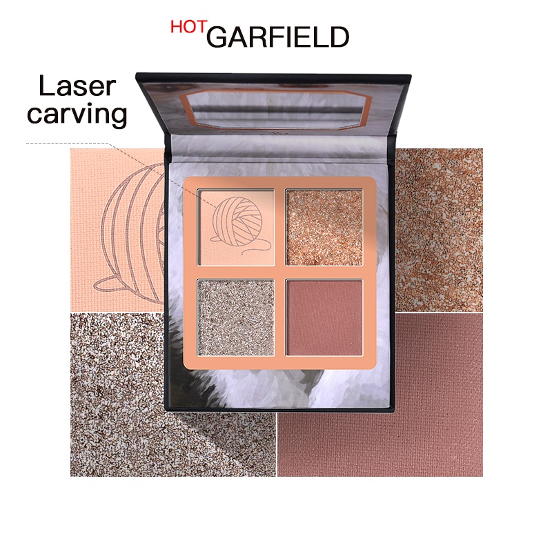 [Hàng mới về] Bảng phấn mắt VENUS MARBLE 5.6g 4 màu với màu lì và màu bóng ánh ngọc trai kháng nước phân cực | BigBuy360 - bigbuy360.vn