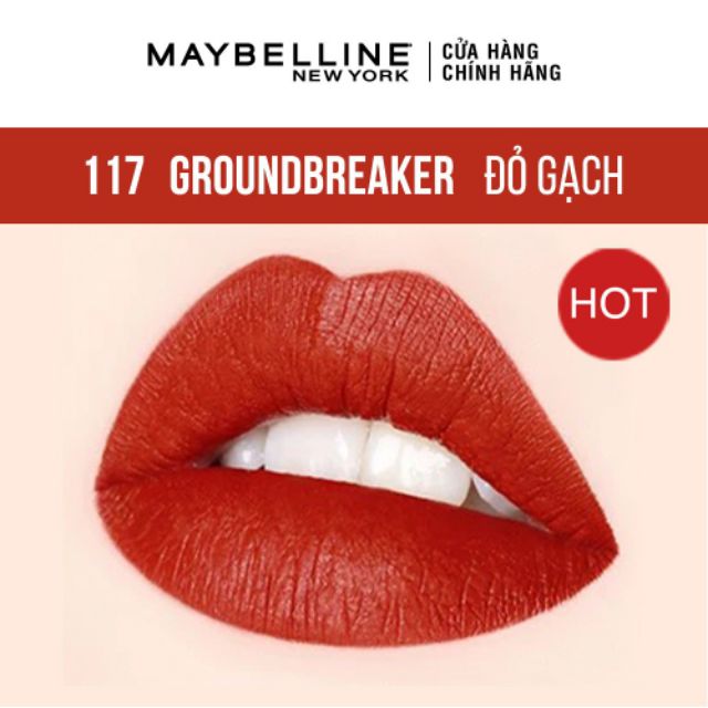 Son Kem Lì 16h Lâu Trôi Maybelline New York Super Stay Matte Ink Lipstick 5ml