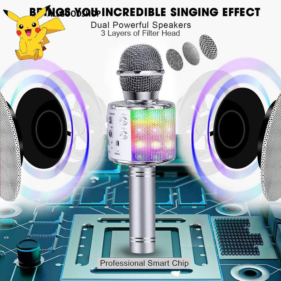 ✨ Micro Bluetooth Không Dây Hát Karaoke