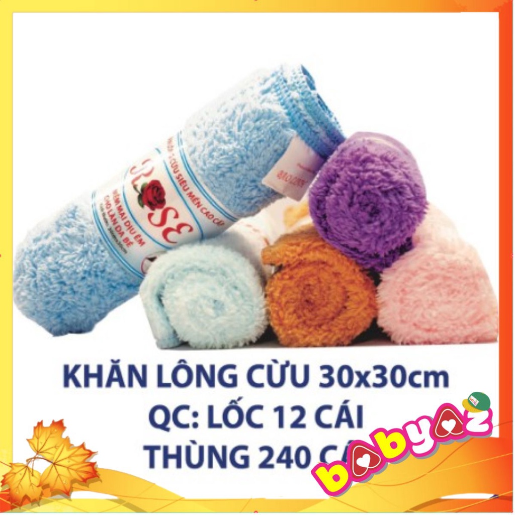 Khăn Tắm , Khăn Mặt ROSE, Lông Cừu Sợi Siêu Mền Cao Cấp (Thái Lan)