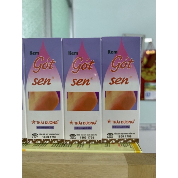 Kem Gót Sen dưỡng ẩm chống nứt nẻ gót chân tay rạn da bụng đùi Thái dương Oleova RD20