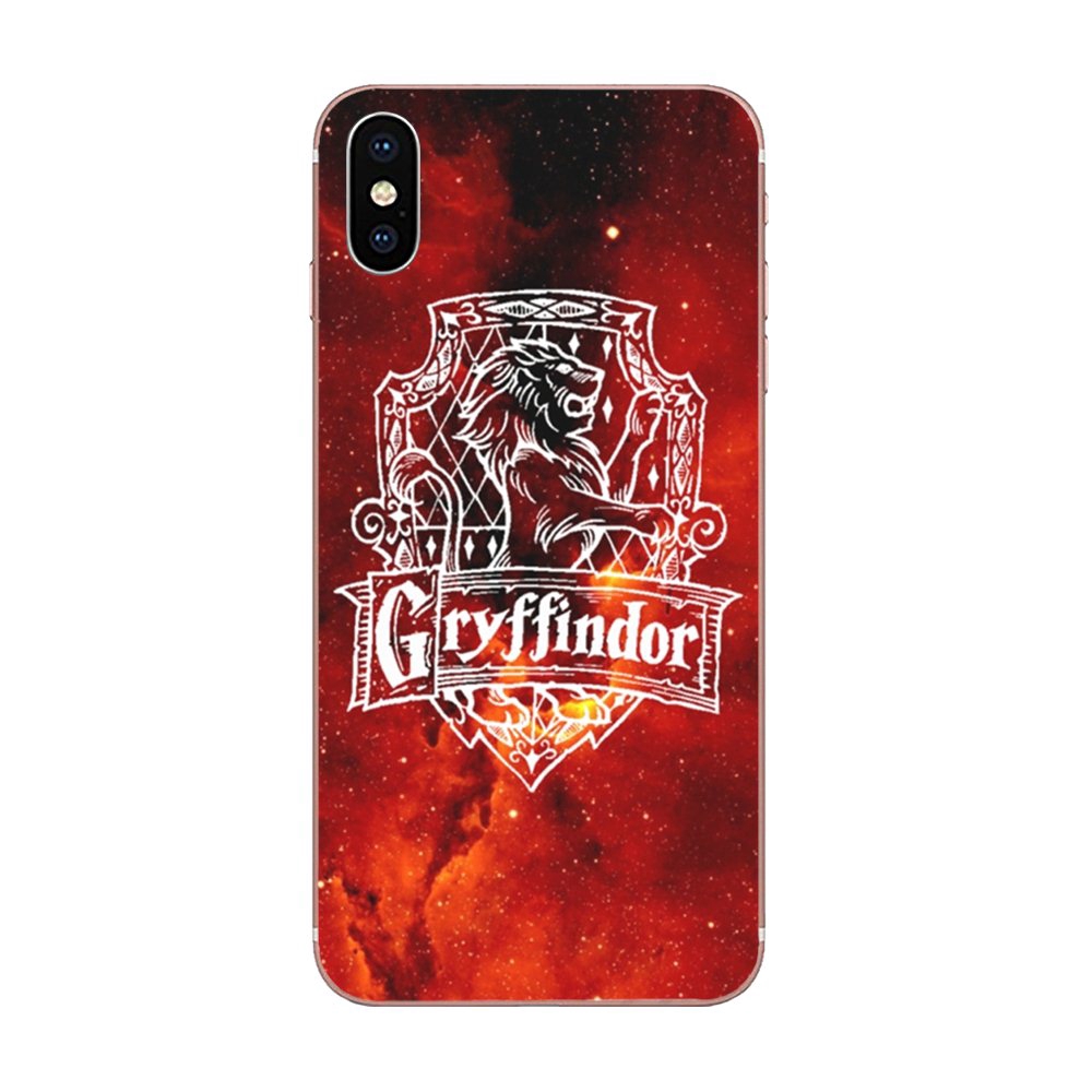 Ốp Điện Thoại Hình Harry Potter Gryffindor Hufflepuff Ravenclaw Cho Iphone 11 Pro X Xs Max Xr 4 4s 5 5c 5s Se Se2 6 6s 7 8 Plus