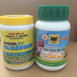 Combo 2 lọ phân bón lá NPK 100g
