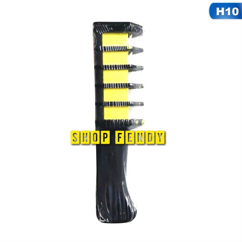 Lược Nhuộm Màu Tóc Tạm Thời Màu Vàng Cá Tính 14g/chiếc