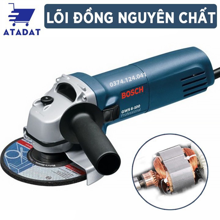 Máy Mài Bosch 670w, Máy Cắt Cầm Tay - Hàng Công Ty - Bảo Hành 12 Tháng