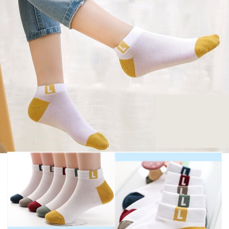 Set 5/10 đôi vớ em bé siêu mỏng thoáng khí thoải mái