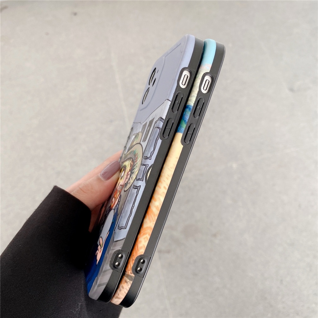 Ốp điện thoại nhựa mềm in logo Van Gogh thích hợp cho iphone14 13 12 11 pro max 7 / 8plus se2020 x / xs xr xsmax