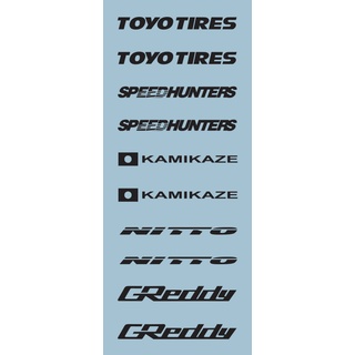 Decal nước custom xe JDM cho xe mô hình 1:64