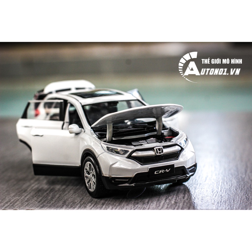 MÔ HÌNH XE HONDA CR-V 2018 WHITE 1:32 CÓ HỘP JACKIEKIM 5150