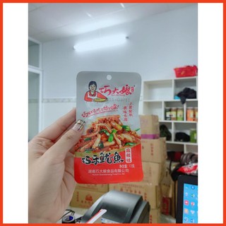 Râu mực cay gói 12gr