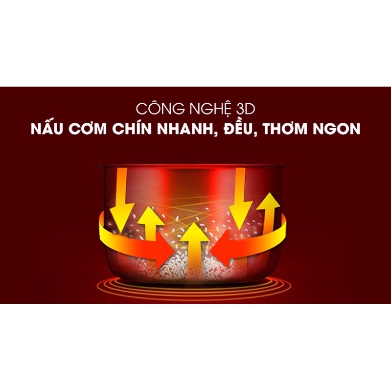 Nồi cơm điện tử Toshiba 1.8 lít RC-18NMFVN-sản phẩm trưng bày 99% -chính hãng-số người ăn 4-6 người