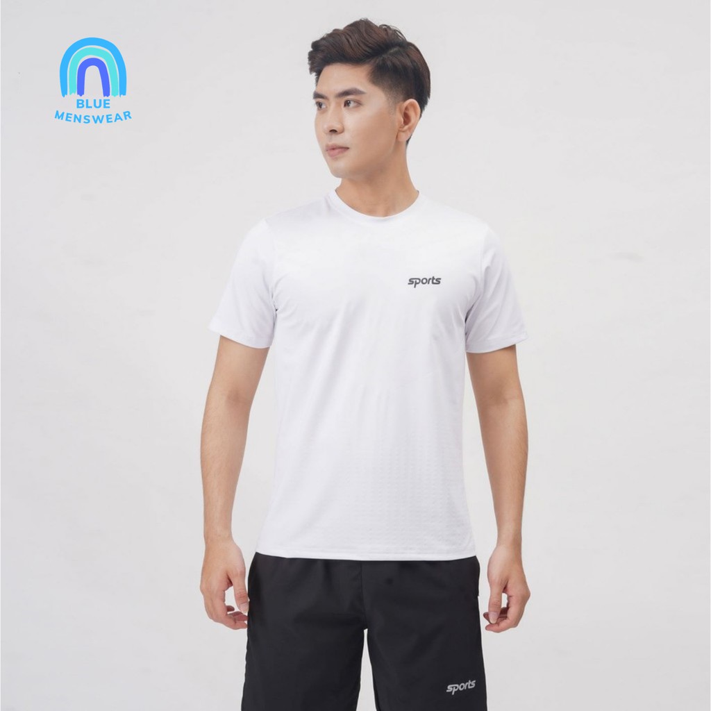 Bộ Quần Áo Thể Thao Nam Bộ Sport  Đồ Bộ Nam chất thun lạnh mềm mát BTT16 - BLUE MENSWEAR