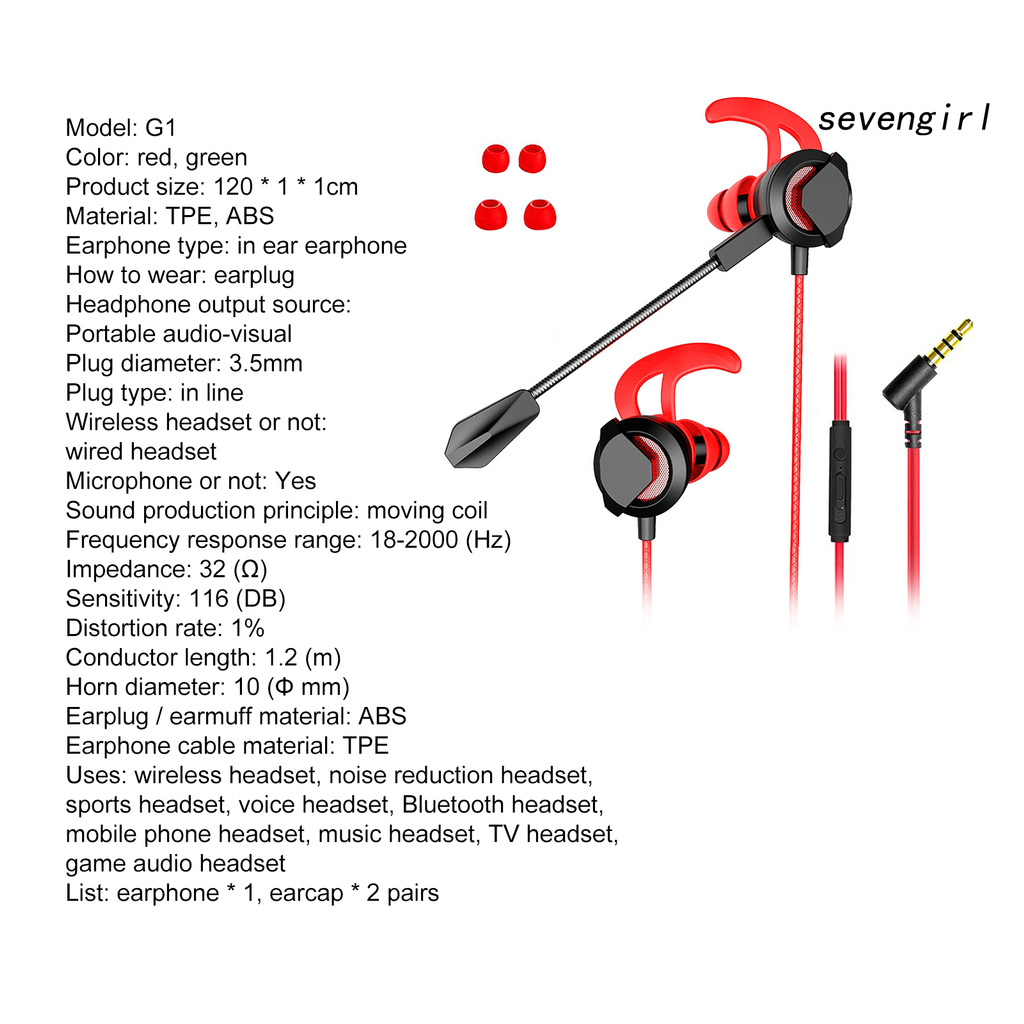 Tai Nghe Thể Thao Sev-1 Có Dây Kèm Mic