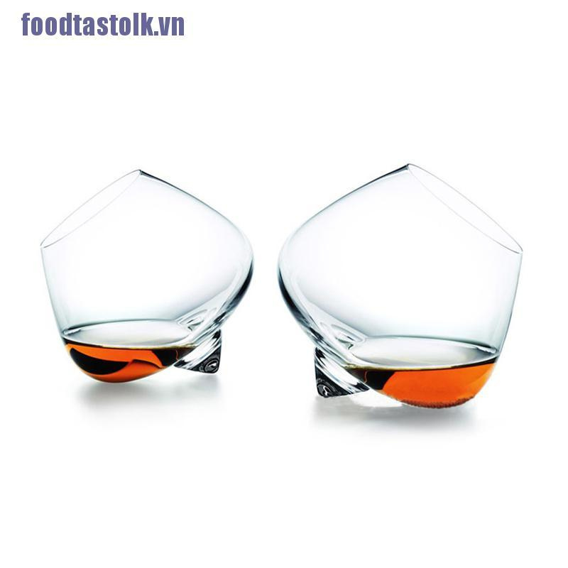 【stolk】Rotate Tumbler Whiskey Glass Top Belly Cigar Whisky Cocktail Drinking Wine Cup