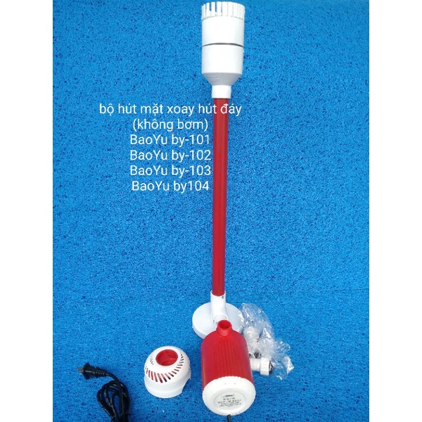 BỘ Hút MẶT VÀ HÚT ĐÁY BỂ CÁ CHO BƠM-BAOYU-BY 101-102-103-104