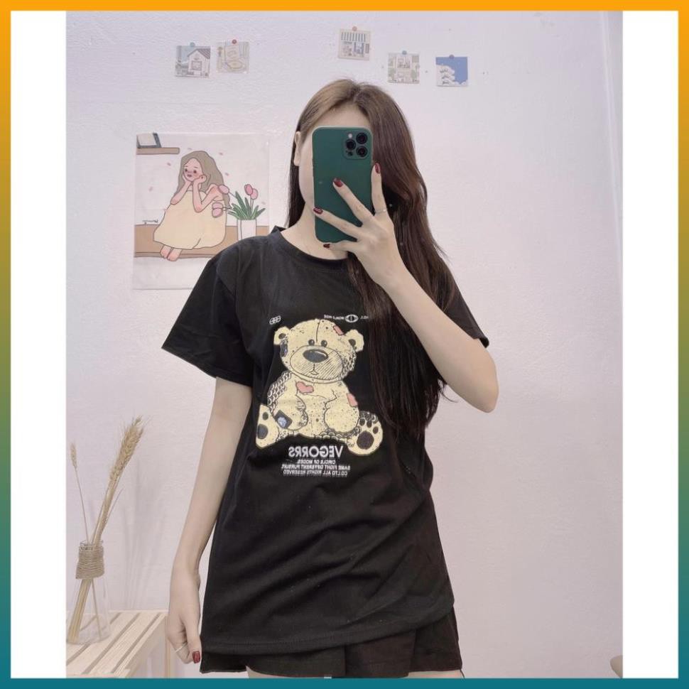 Áo Phông Nữ, Áo Thun Nữ Free Size 100% Cotton Hàng QC Loại 1 Full Túi Zip | BigBuy360 - bigbuy360.vn