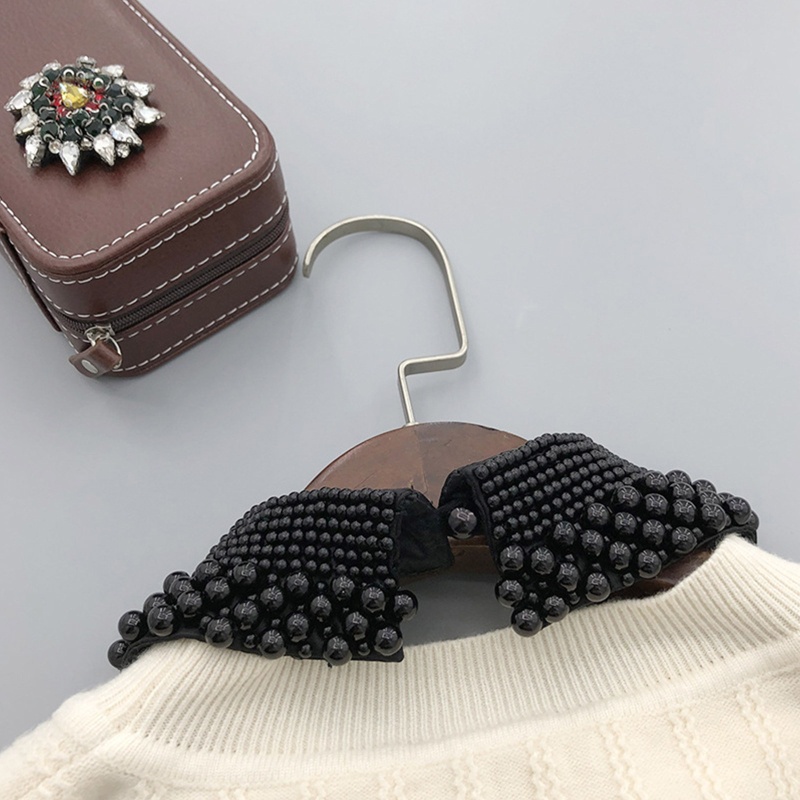 Vòng Cổ Choker Nhiều Lớp Đính Ngọc Trai Nhân Tạo Handmade Sang Trọng Dành Cho Nữ