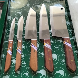 Bộ set 5 dao kiwi cán gỗ tiện lợi W5W nhập khẩu Thái Lan