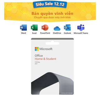 Phần mềm Microsoft Office Home & Student 202 Chuyển được máy tính khác