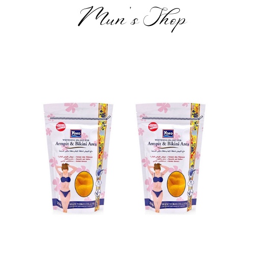 Muối Tắm tẩy tế bào chết Thái Bikini YOKO -Tẩy Tế Bào Chết Vùng Nách và bikini Whitening Spa Salt 220g | BigBuy360 - bigbuy360.vn