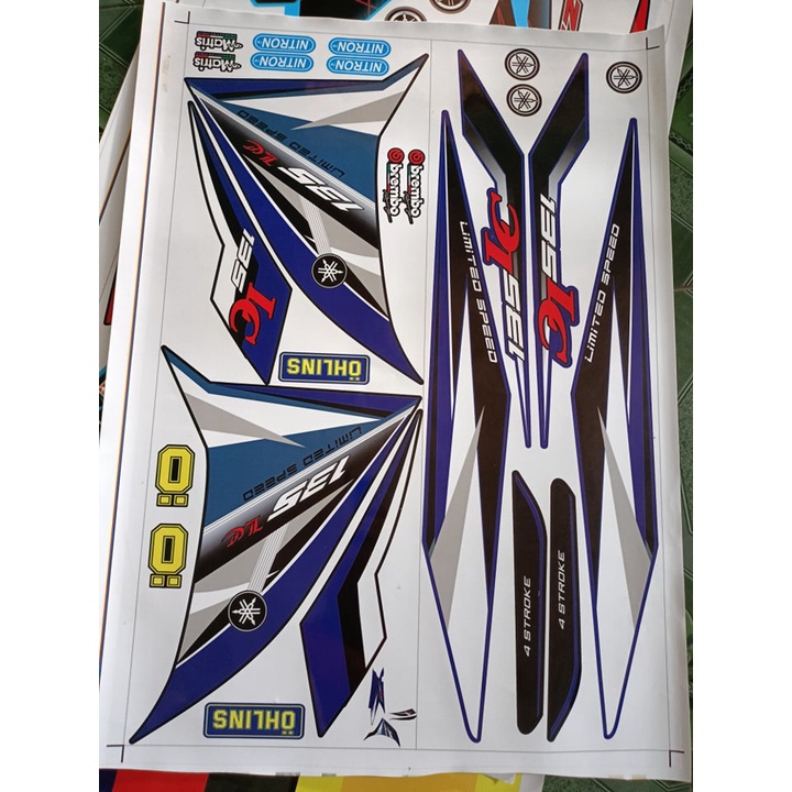 Tem rời ex 135 xanh trắng LC