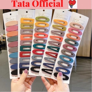Kẹp tách đáng yêu, kẹp tóc cute phong cách hàn quốc nhiều màu sắc cực xinh- Tata Official