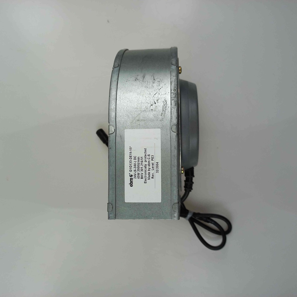 Combo Quạt Sò Ly Tâm EBM24V G1G133-DE19-15 + Nguồn Điều Chỉnh 9V-24V 3A  | Quạt EBM 24V | Quạt Sò Ly Tâm 24V