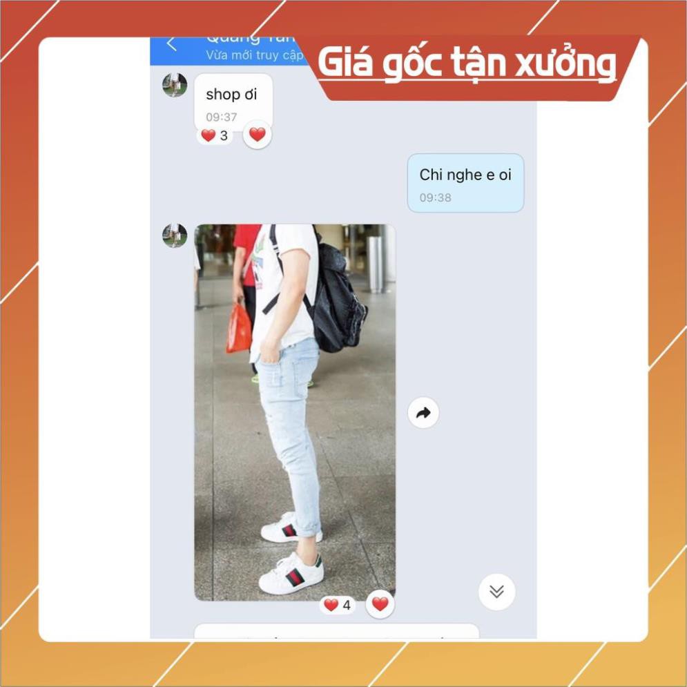 [FreeShip+ Hàng Cao Cấp] Giày thể thao Gucci nam nữ cao cấp, Giày nam nữ Full phụ kiện (ảnh thật)