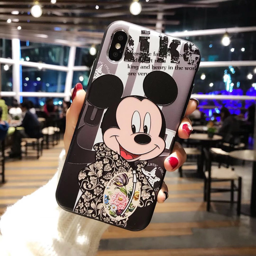 Ốp Điện Thoại In Hình Chuột Mickey / Minnie Đáng Yêu Cho Iphone Xs Max Xr | BigBuy360 - bigbuy360.vn