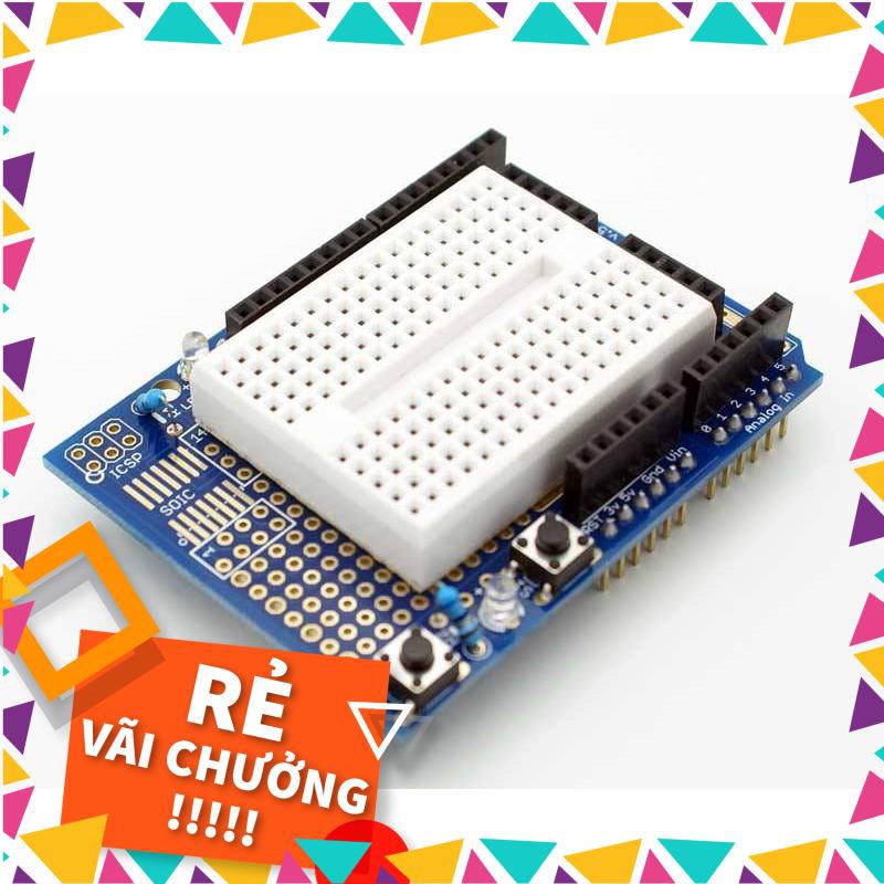 [GIÁ SỐC] Board mạch Arduino ProtoShield cho Uno R3