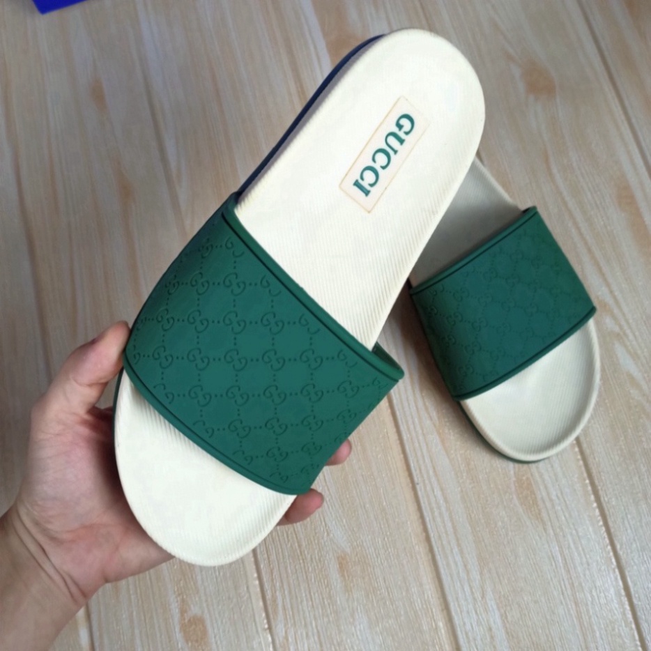 Dép quai ngang nam Gucci Đế Cao Su Cao Cấp Thời Trang phong cách thời thượng Hottrend 2022