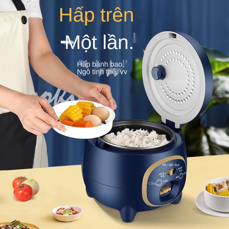 Nồi cơm điện mini MEILING MD-DC1826 1.8L đa năng, Nấu cơm, Nấu cháo, Hầm xương, Luộc rau củ quả tiện lợi