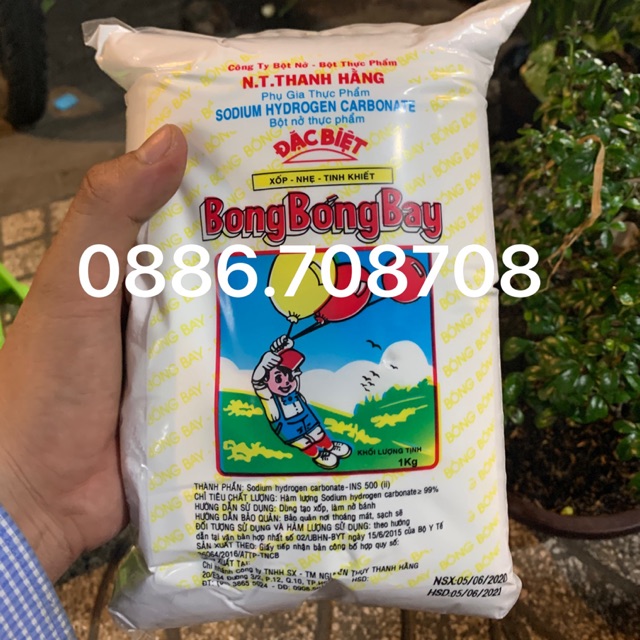 Bột nở làm bánh hiệu bóng bóng bay 1 kg