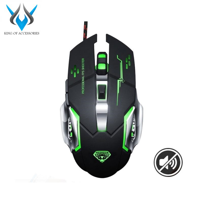 Chuột chuyên Game 6D DIVIPARD G502 Led đa màu DPI 3200