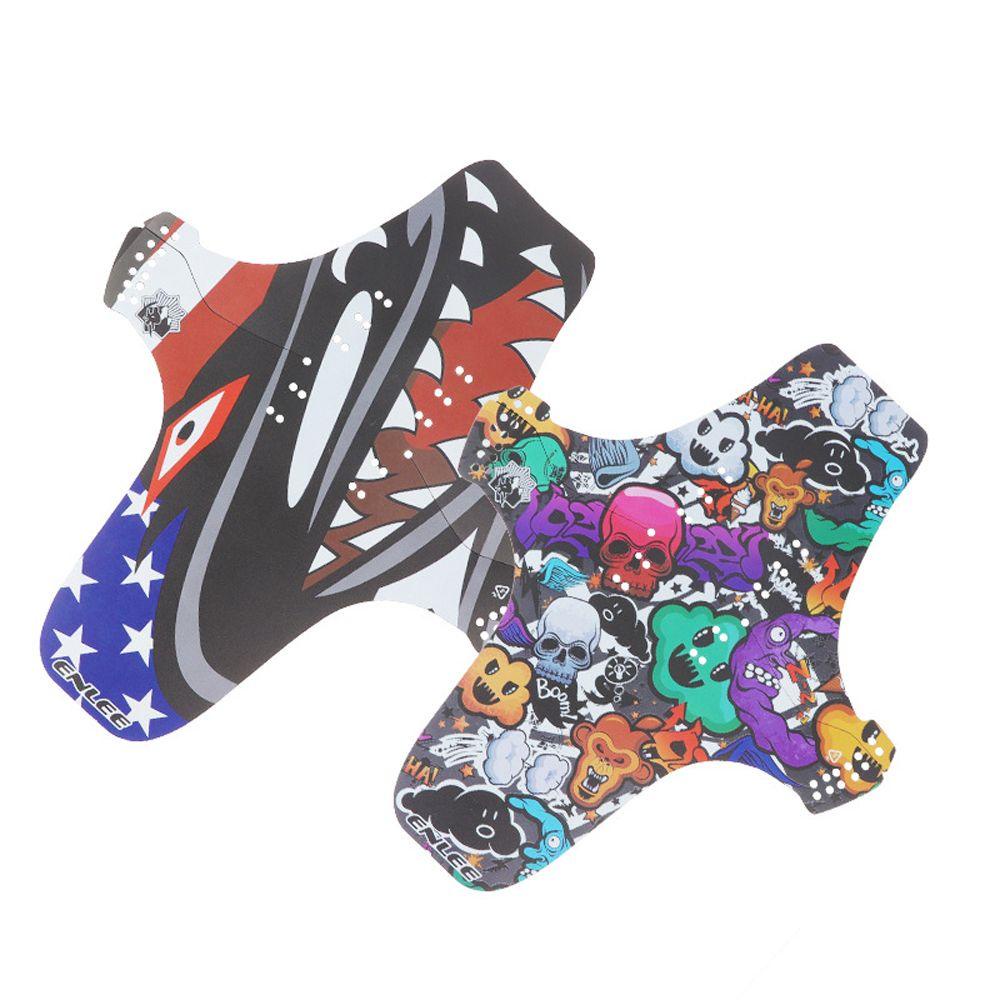 FENDER Dè Chắn Bùn Trước / Sau Kèm Dây Cáp Bằng Nhựa Cho Xe Đạp Leo Núi DANILO