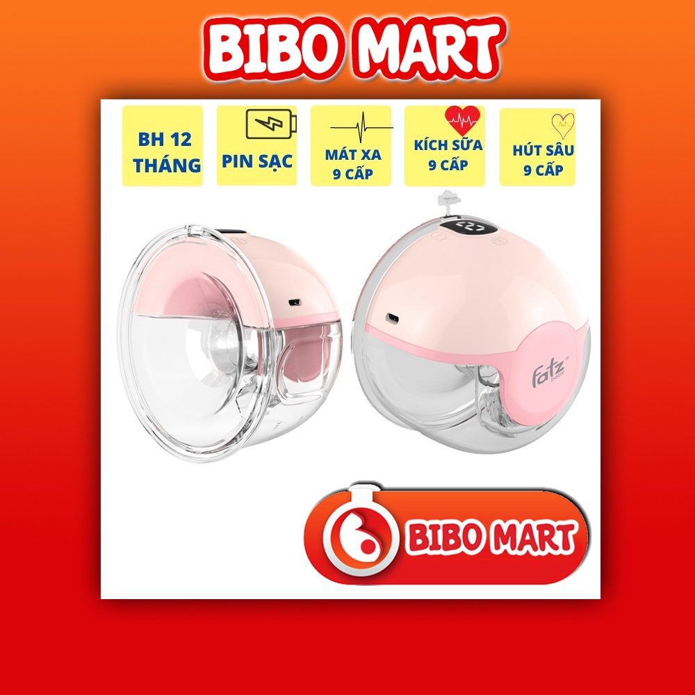Máy hút sữa điện đôi rảnh tay không dây Fatz Baby Freemax 2