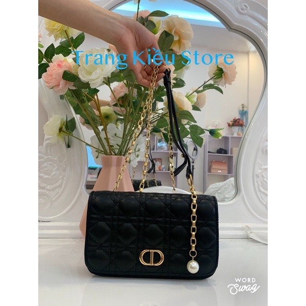 Túi Xách Nữ Túi Kẹp Nách CD Ô Trám Size 21 Thời Trang