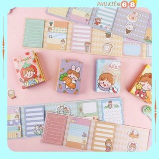 Giấy nhớ giấy note hình ngộ nghĩnh dễ thương - phụ kiện 68 (240 tờ)
