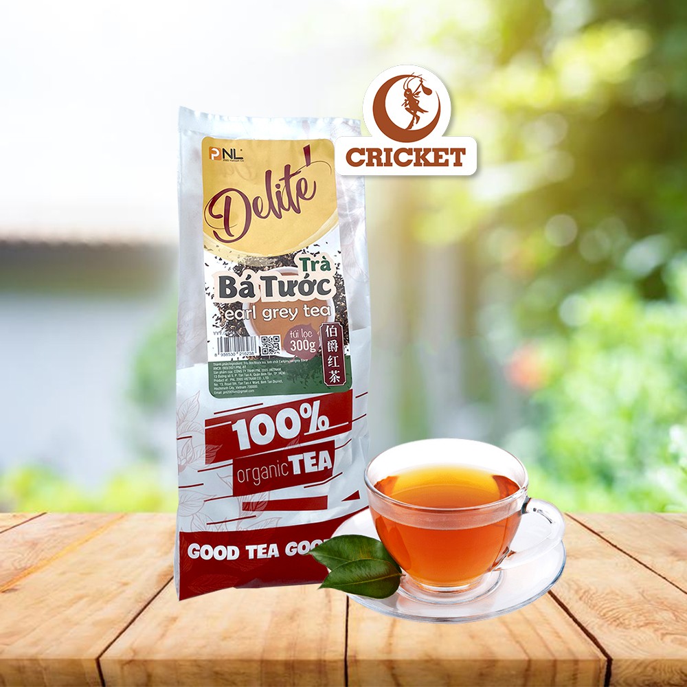 Trà Đen Bá Tước Túi Lọc CAO CẤP DELITE (300g) _ Nguyên liệu pha chế Trà Sữa nhanh &amp; thơm ngon tuyệt hảo