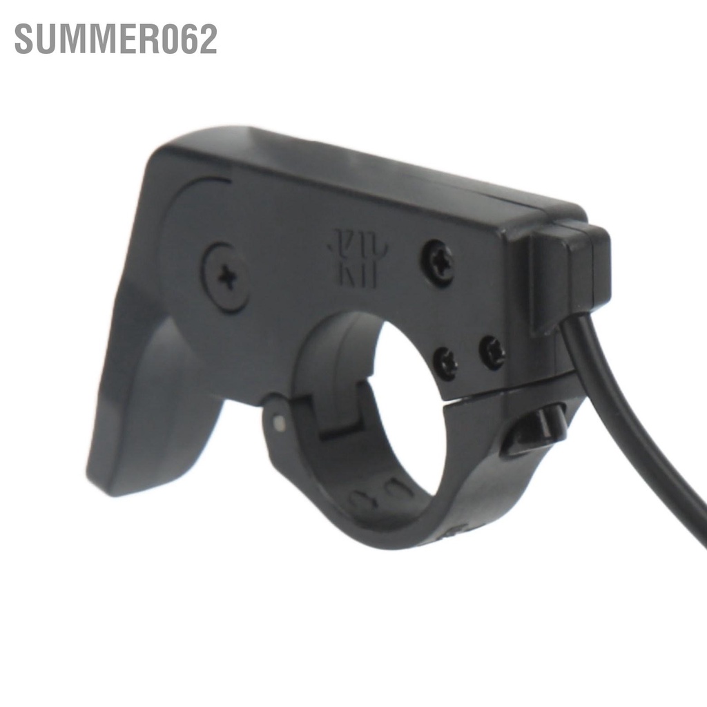 Summer062 Đạp điện Ngón tay cái của xe đạp Trái phải Bộ tăng tốc ngón chống mài mòn đa năng Chống trượt với đầu nối SM