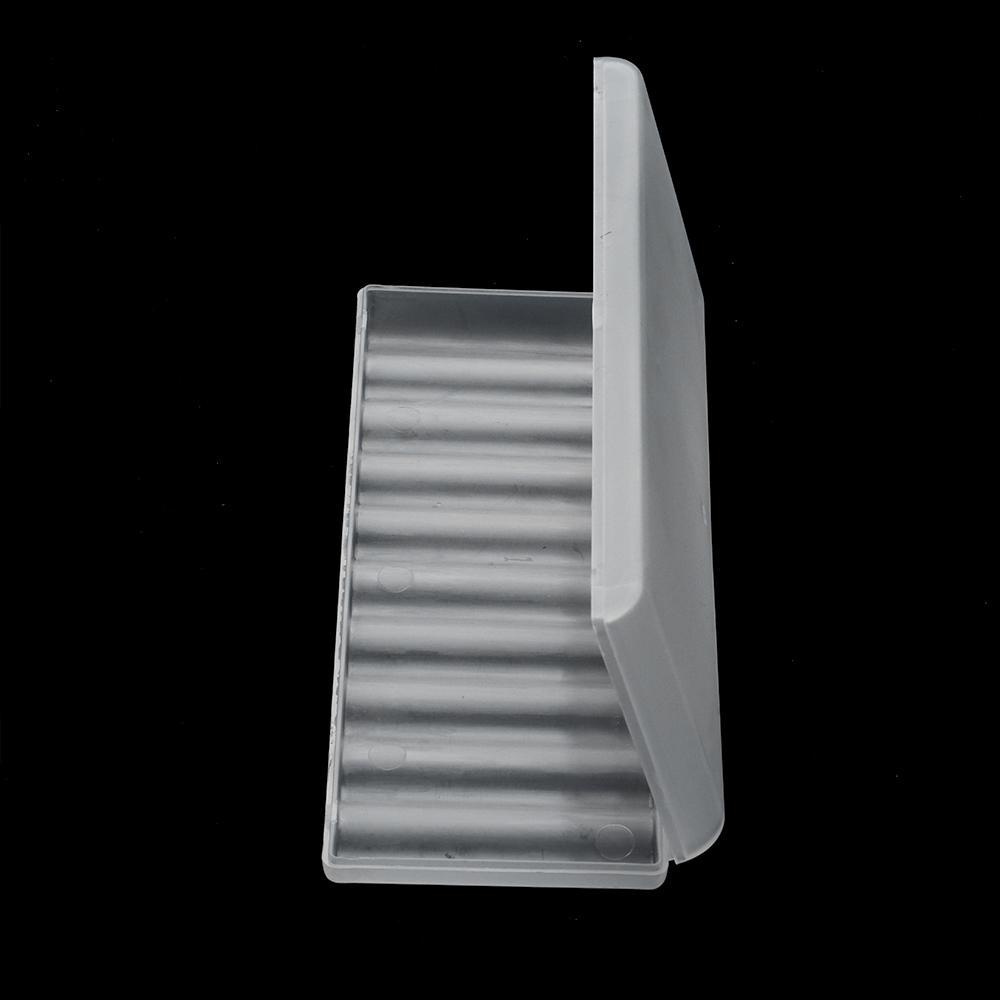 Hộp Nhựa Cứng 10 Ngăn Đựng Pin AAA / AA / 18650