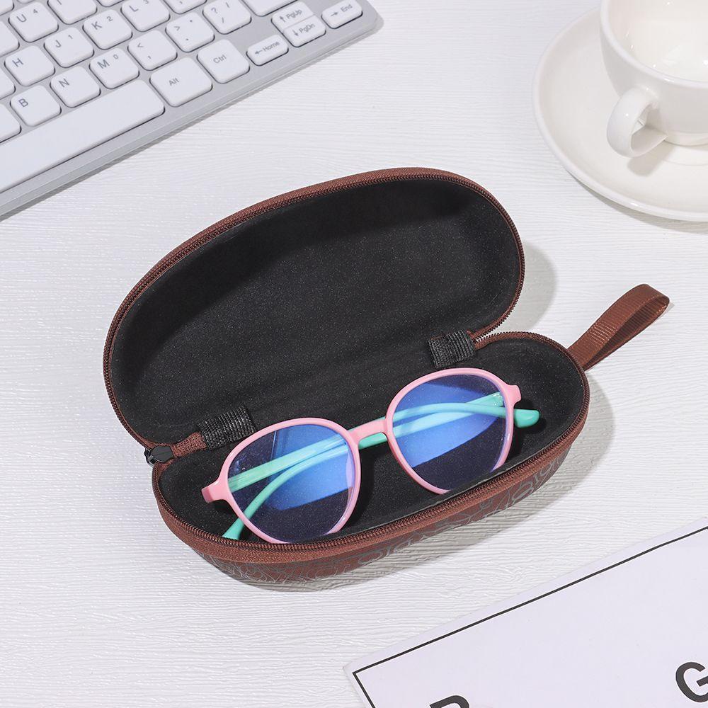 Hộp Đựng Mắt Kính Có Khóa Kéo Di Động Tiện Dụng Giá Đỡ