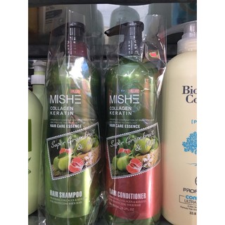 Dầu gội, dầu xả bưởi mishe 800ml