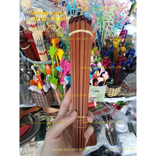 5 Đôi đũa móng tay gỗ ăn cơm Wood chopsticks