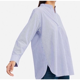 Áo sơ mi nữ oversize UNQL vnxk dư xịn