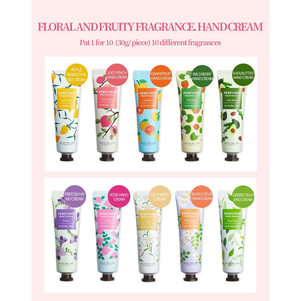 Kem dưỡng da tay Maycreate Nội địa Trung ( giao ngẫu nhiên )
