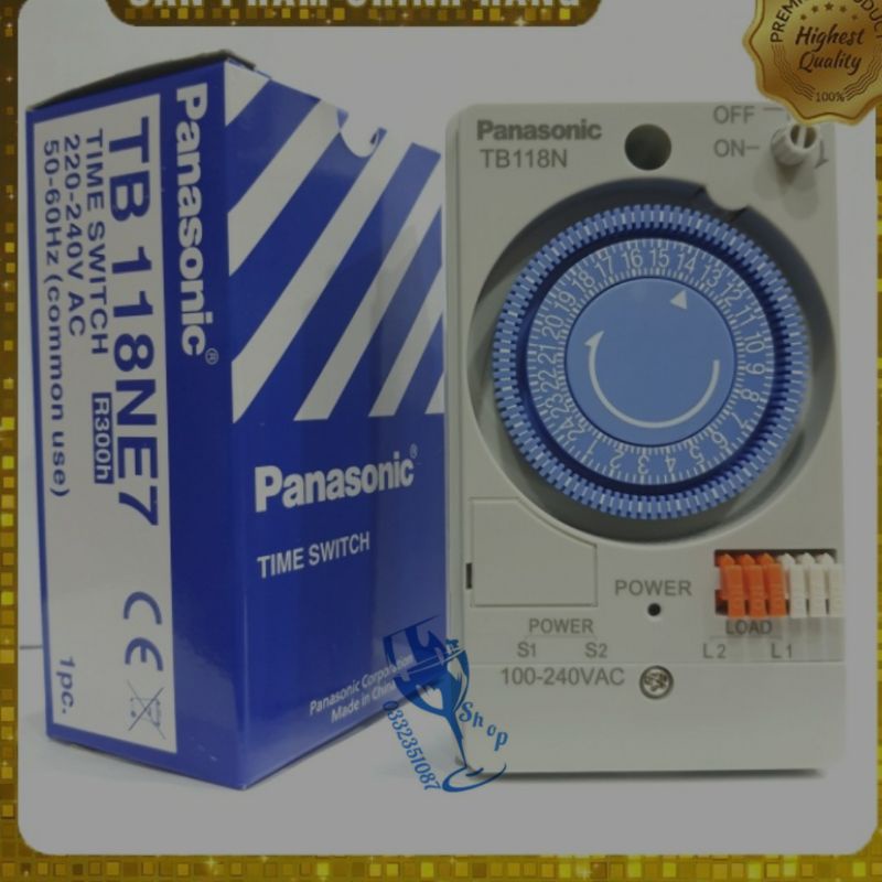 đồng hồ hẹn giờ Pana TB118NE7