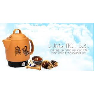 ẤM SẮC THUỐC KHALUCK.HOME (KL- 888) DUNG TÍCH 3.3 LÍT HÀNG CHÍNH HÃNG - COOKING HOME