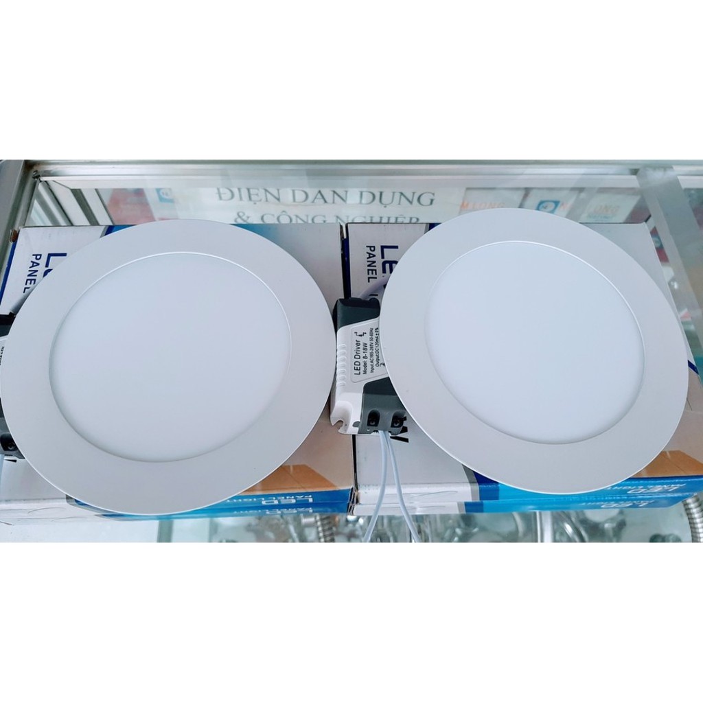 [SIÊU RẺ] Đèn Led Âm Trần Tròn 6W Ánh Sáng Trắng/Vàng Siêu Mỏng BH 12 Tháng